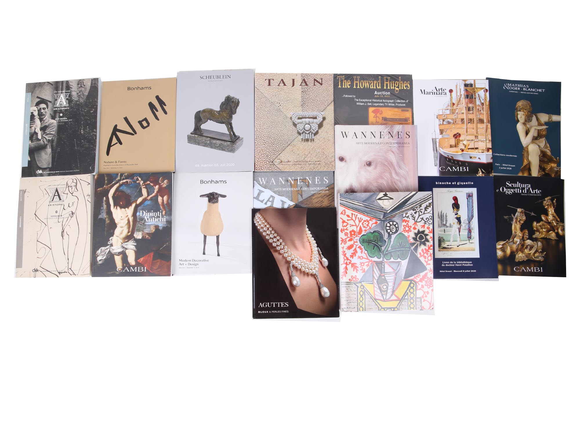 COLLECTION OF ART MAGAZINES AND AUCTION CATALOGS PIC-0